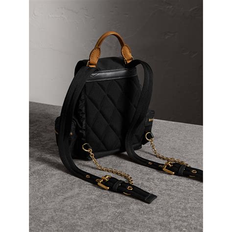 burberry the small rucksack backpack - black - women|burberry tote outlet.